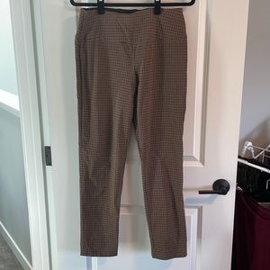 Professional comfortable checkered dress pants size m